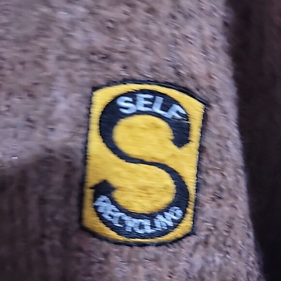 Natural Reflections Bass Brown Heather Cardigan Sweater 2XL Large Blend - Picture 4 of 4